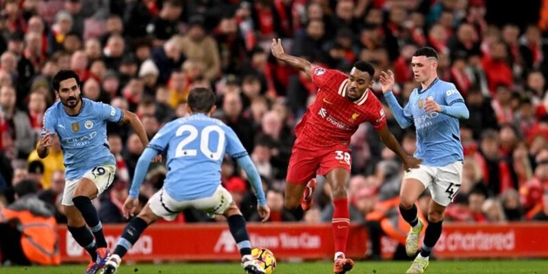 Liverpool chiến thắng trước Manchester City với tỷ số 2-0